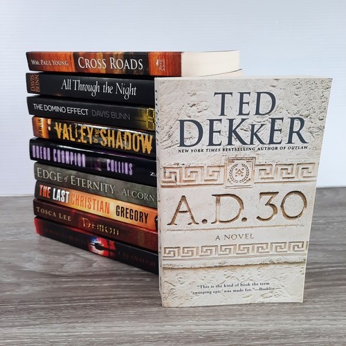 Christian fiction lot 10 - of,