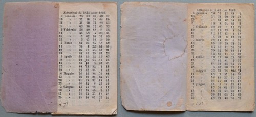 Gioco del lotto opuscoli - lotto.,