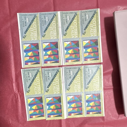 Lotto biglietti lotteria - 7,