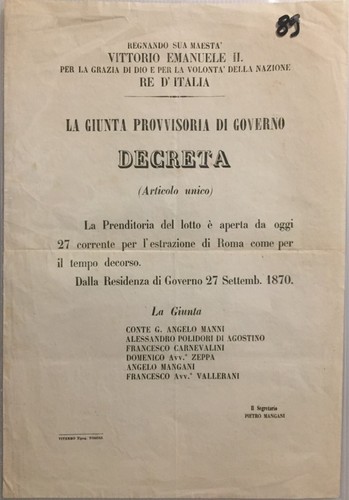Manifesto viterbo 1870 - 89,