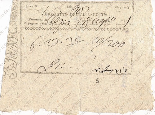 1841 venezia biglietto gioco - 1841,